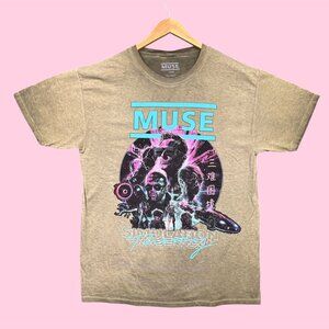 Muse Simulation Theory Album Rock Band Tee L
